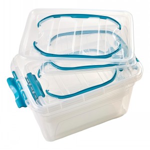 Whitefurze Clip Carry Box 3pc Set (5  7 & 13 Litre)
